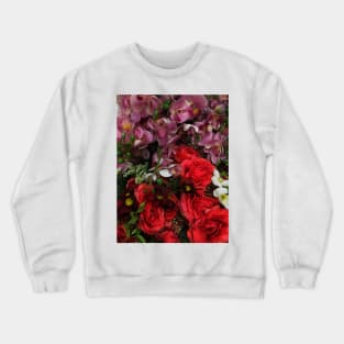 Colorful flowers Crewneck Sweatshirt